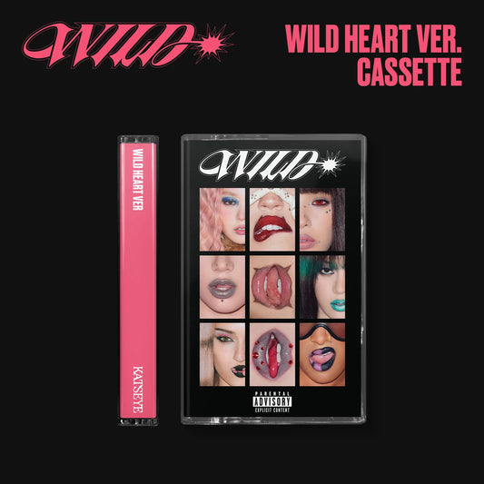 KATSEYE - WILD (Wild Heart) Cassette