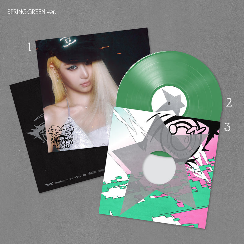 LE SSERAFIM - Made My Night (SPRING GREEN ver.) LP Vinyl