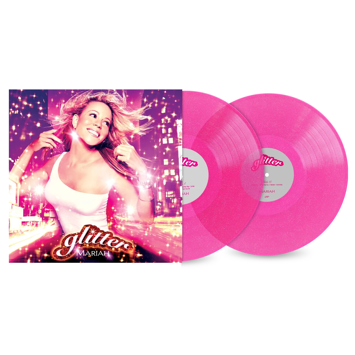 [PRE-ORDER] Mariah Carey - Glitter 25th Anniversary (Glittering Pink) 2LP Vinyl