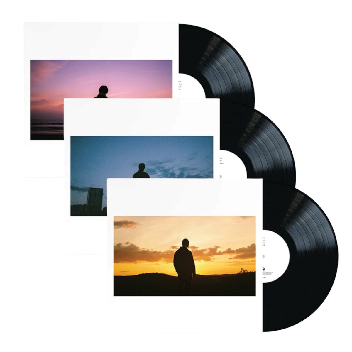 keshi - trilogy: skeletons + bandaids + always (black) LP Vinyl