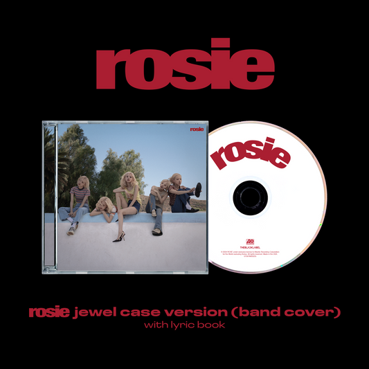 ROSÉ - rosie (Alternate band cover Jewel Case) CD