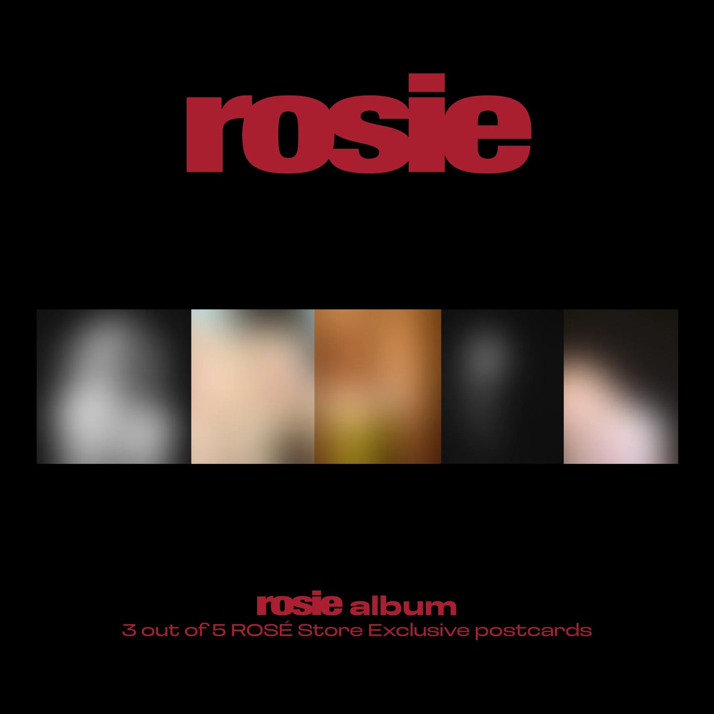 ROSÉ - rosie (Rosé Store Exclusive Ver.) CD