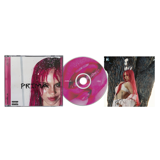 [SIGNED] Adela - PRIMA CD with Signed Art Card