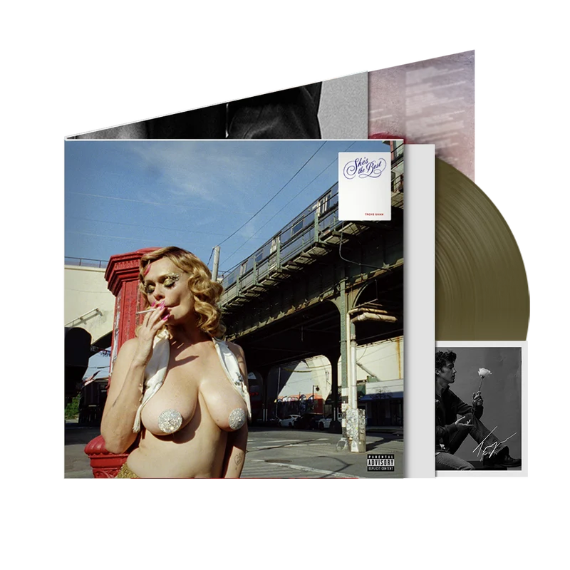 [SIGNED] Troye Sivan - She's The Best (Transparent Burnt) Vinyl with Collectible Poster & Signed Art Card