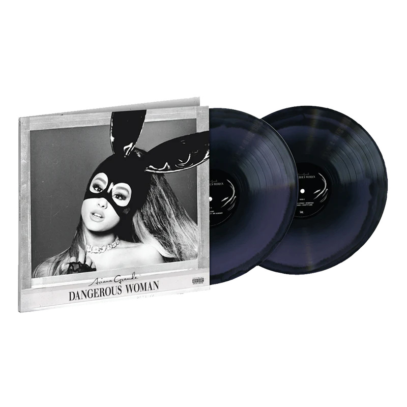 Ariana Grande - Dangerous Woman (Purple + Black Swirl) 2LP Vinyl Record