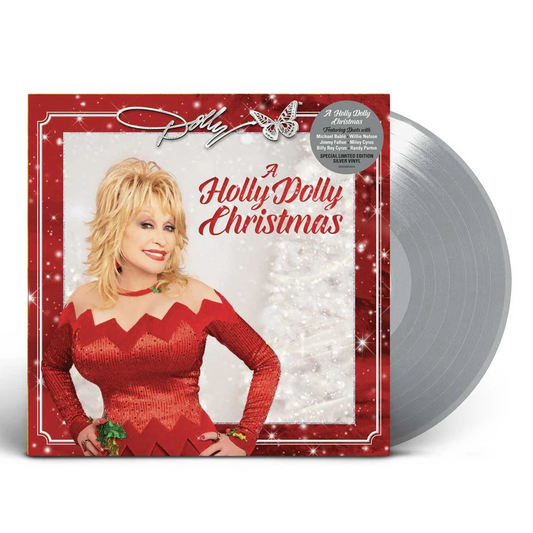 Dolly Parton - A Holly Dolly Christmas (Silver) LP Vinyl Record