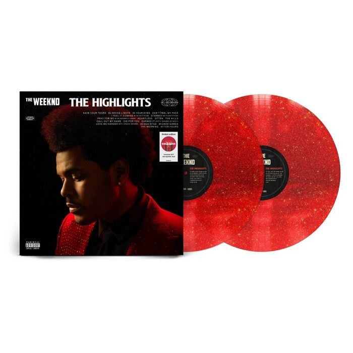 The Weeknd - The Highlights (Red Sparkle) 2LP