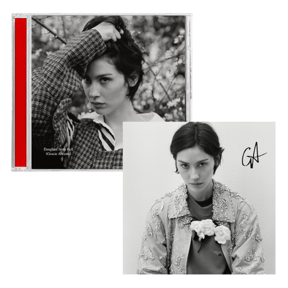 [SIGNED] Gracie Abrams - Daughter From Hell (Alternate Cover) CD with Signed Art Card