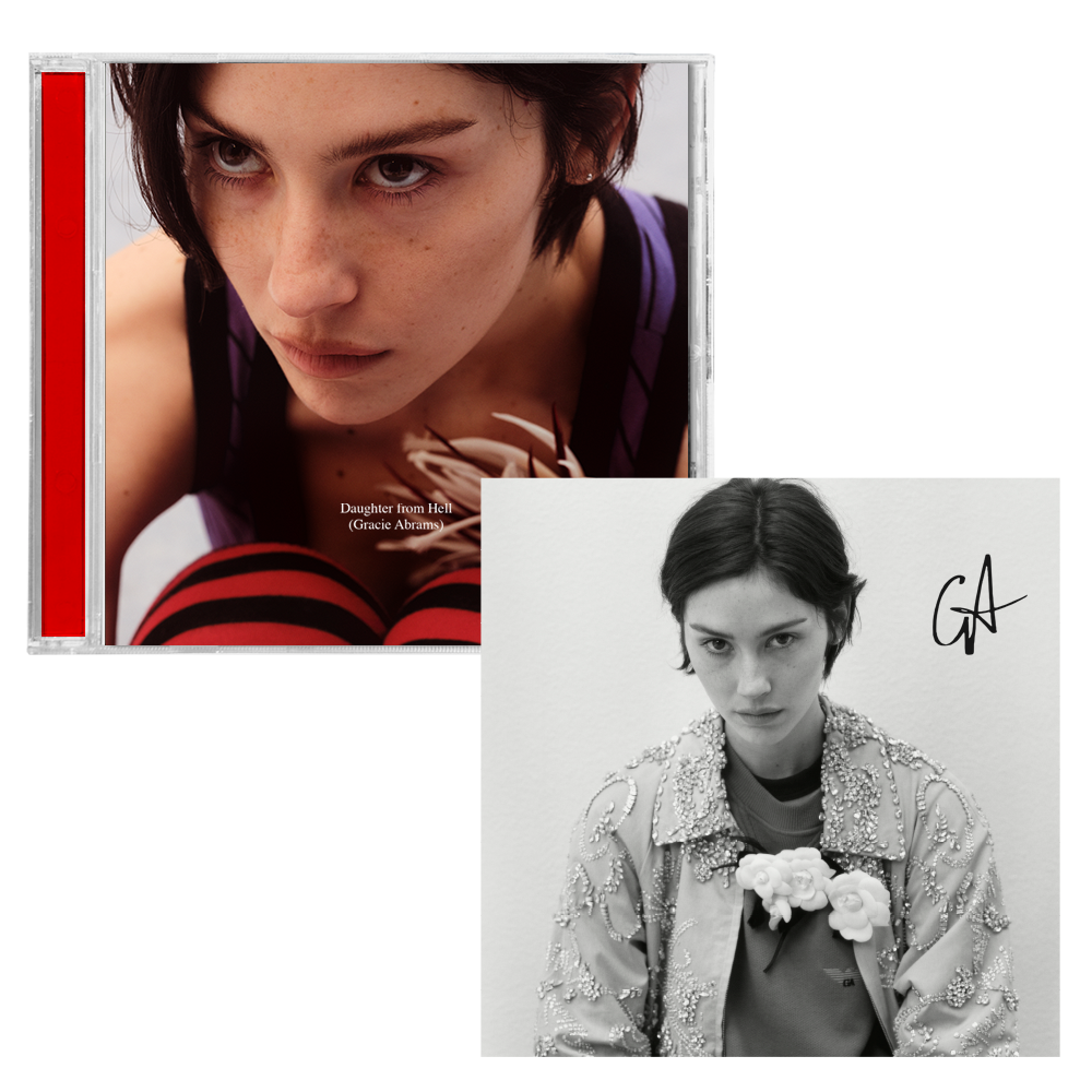 [SIGNED] Gracie Abrams - Daughter From Hell CD with Signed Art Card