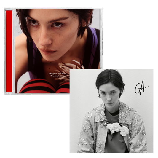 [SIGNED] Gracie Abrams - Daughter From Hell CD with Signed Art Card