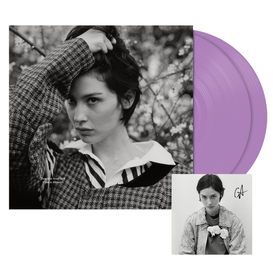 [SIGNED] Gracie Abrams - Daughter From Hell (Alternate Cover Lavender) 2LP with Signed Art Card